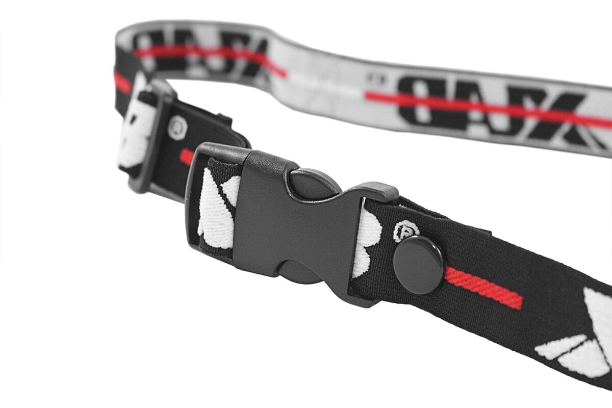 Race Belt with Reflective Patches