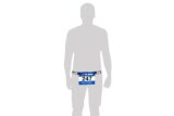 Race Belt with Reflective Patches