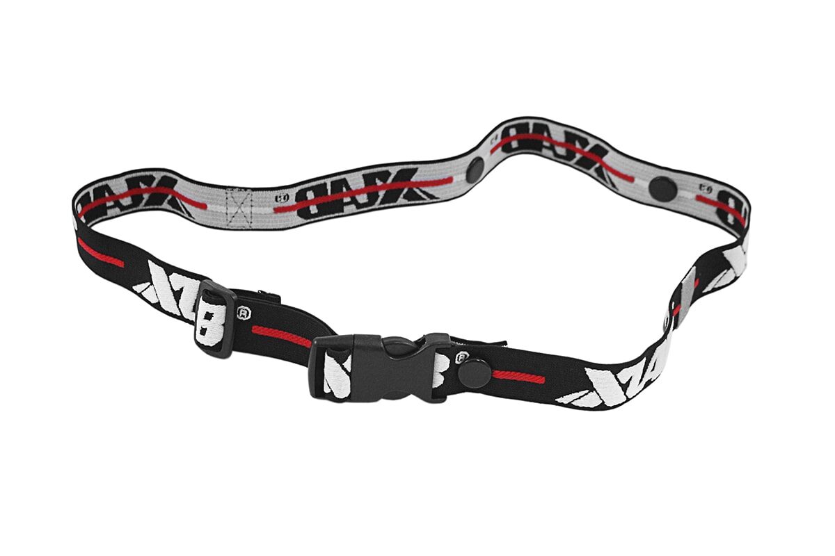 Race Belt with Reflective Patches