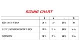 Sizing Chart